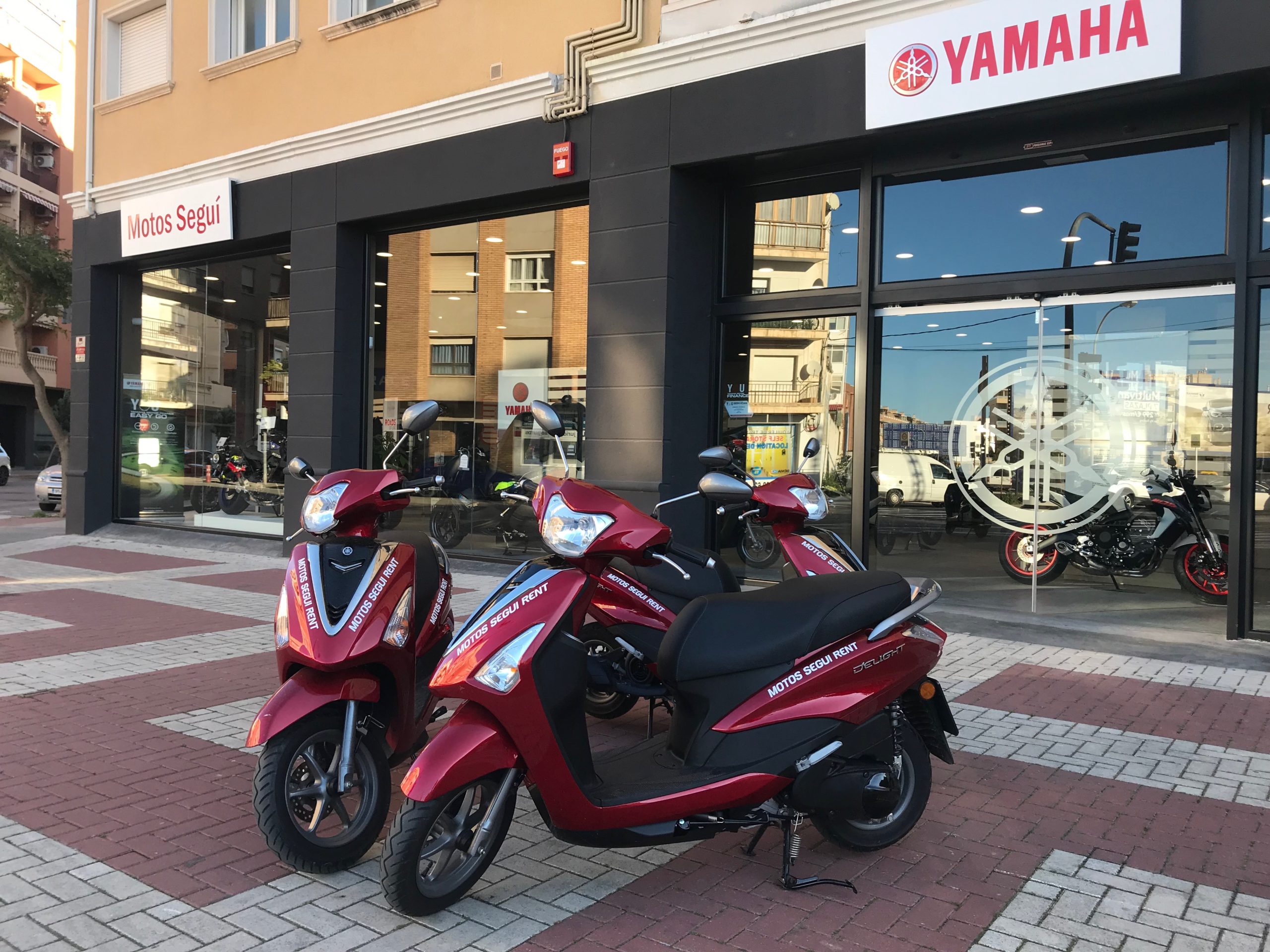 Alquiler de Motos en Dénia GrupoAmotor Concesionarios Yamaha