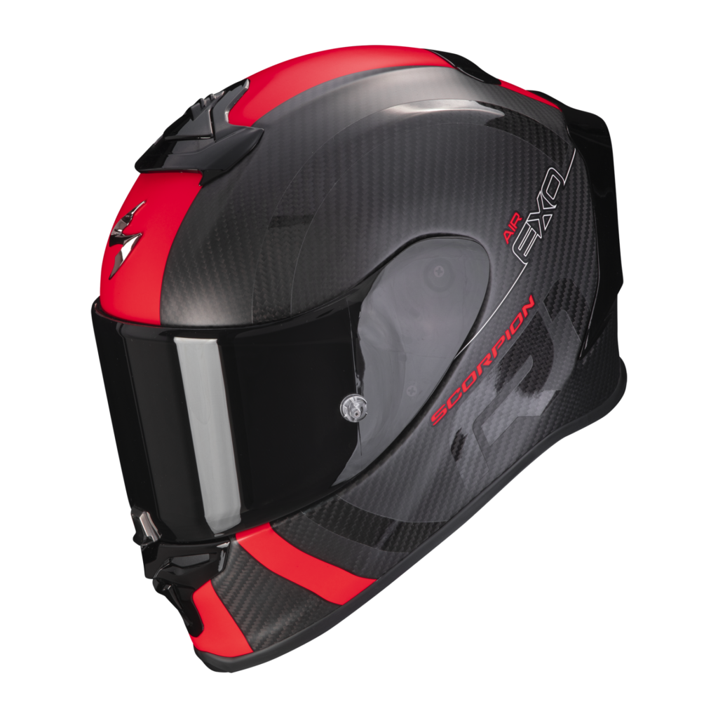 SCORPION Exo R1 Carbon MG Negro Rojo GrupoAmotor Concesionarios Yamaha scorpion-exo-r1-carbon-mg-negro-rojo-grupoamotor-concesionarios-yamaha
