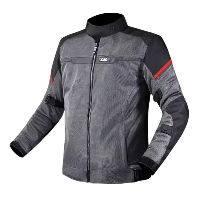 image (4) LS2 Riva Gris/Rojo