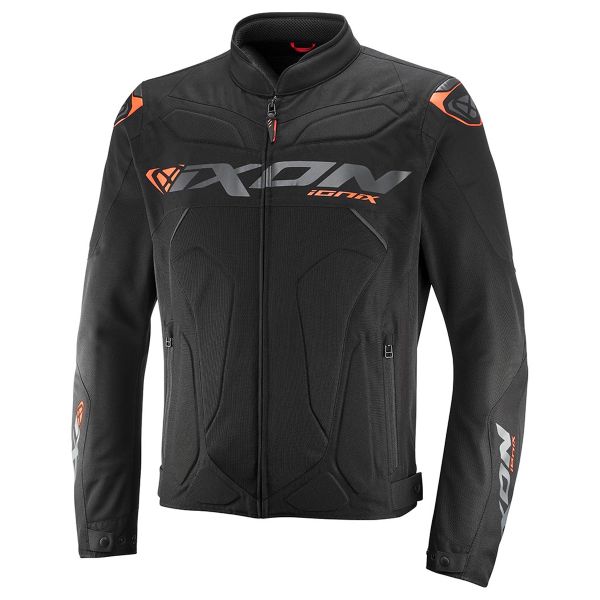blouson-moto-ixon-ionix-black-anthracite-orange-s6 IXON Ionix Naranja